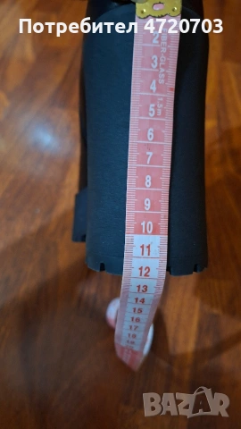 дамски черни боти от марката Stradivarius, снимка 7 - Дамски боти - 53477526