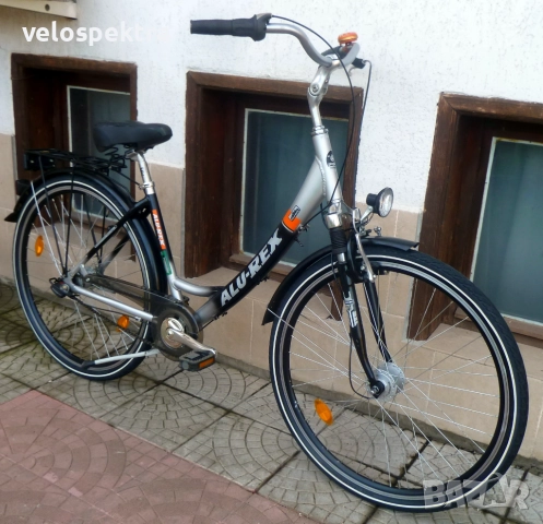 АЛУРЕКС ! 28 цола капли ! Алуминиев- елегантен ! СРАМ 7 Германия!, снимка 8 - Велосипеди - 52710193