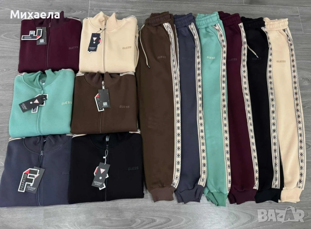 Ватирани дамски комплекти Guess - различни цветове - 75 лв., снимка 3 - Спортни екипи - 52338871