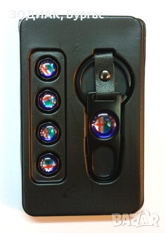 ALFA ROMEO - Капачки за Гуми и Ключодържател, снимка 4 - Аксесоари и консумативи - 28457209