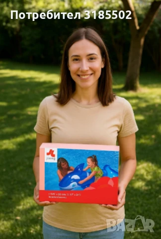 Надуваем кит, забавление и комфорт във водата, снимка 6 - Надуваеми играчки - 50928120