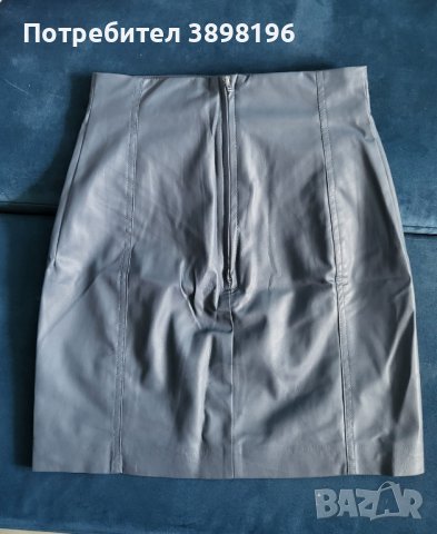 Нова кожена пола H&M размер 34 S, снимка 1 - Поли - 43018718