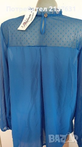 НОВА с Етикет Италианска ДАМСКА БЛУЗА - Размер L / XL , снимка 2 - Туники - 37035482