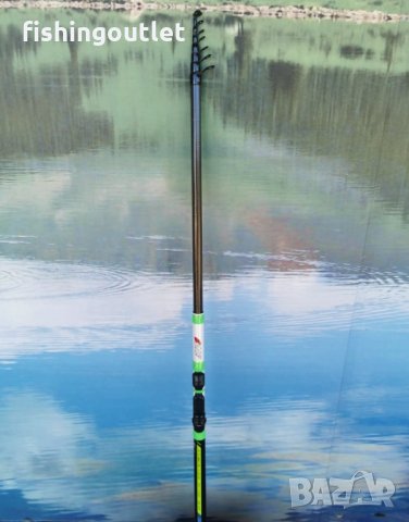 Много лек телескоп за плувка на къса сглобка 2.10 до 3.50мт, снимка 3 - Въдици - 33371592