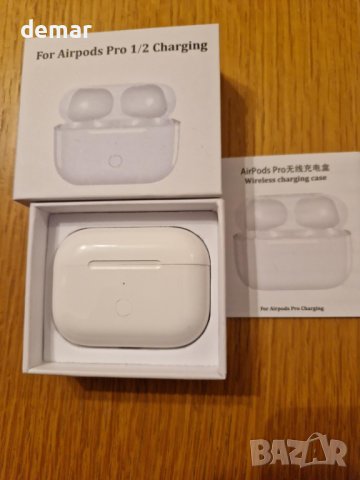 Оригинален калъф за зареждане Saliop, Air Pods Pro 1 и 2 поколение, снимка 9 - Аксесоари за Apple - 43837178