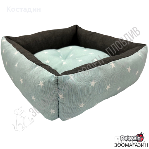 Легло за Куче/Коте - 36см/36см/12см - Светлосиня разцветка - Coccolo Mini Puppy - Ferplast