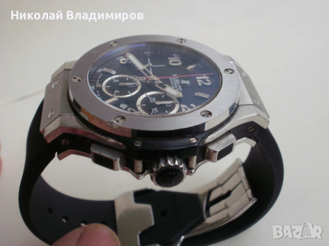 Hublot автомат хронограф chronogra[h мъжки ръчен часовник , снимка 5 - Мъжки - 53486121
