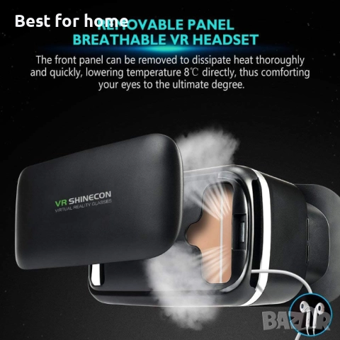 VR SHINECON VR слушалки, снимка 6 - Друга електроника - 52594009