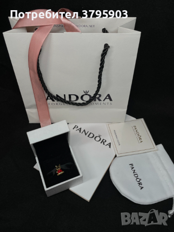 Талисман Пандора / Pandora - Мечо пух, снимка 3 - Гривни - 44864450