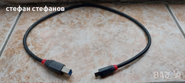 Продавам чисто нов USB 3.2 кабел към TYPE C. 