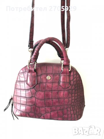 Vägg чанта кросбоди в цвят бордо , снимка 5 - Чанти - 39912633