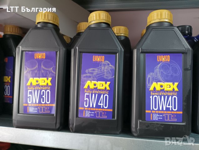 Моторно масло LYUSO APEX различни визкозитети, снимка 1 - Аксесоари и консумативи - 43728212