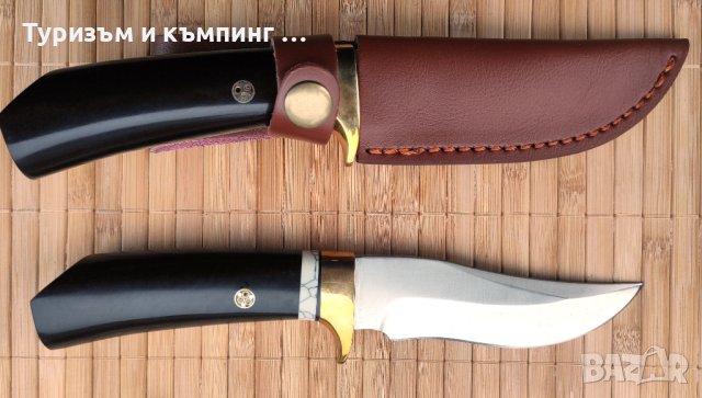 Ловен нож /ръчна изработка и стомана D2 /, снимка 7 - Ножове - 43330068