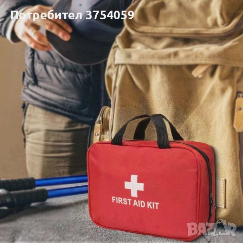 Комплект за първа помощ 173 елемента – Незаменим помощник за пътувания, къмпинг и автомобил, снимка 6 - Други стоки за дома - 53098602