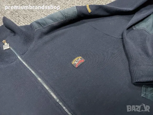 Paul shark вълнена жилетка XL, снимка 4 - Пуловери - 47634056