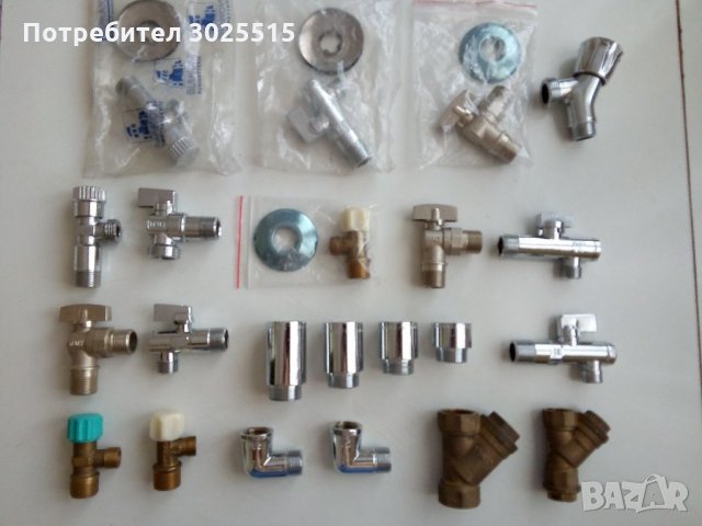 Сферични ъглови кранчета Нови , снимка 3 - Други - 33196111