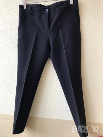 Тънък черен панталон - М