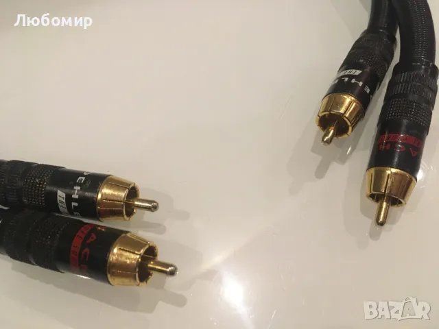 Аудио кабел - чинч, снимка 2 - Ресийвъри, усилватели, смесителни пултове - 47834550