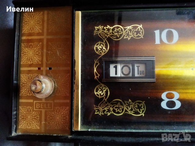 стар настолен часовник, снимка 2 - Антикварни и старинни предмети - 26321765