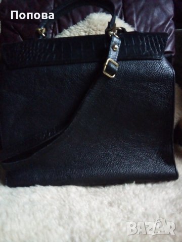 Уникална италианска голяма чанта естествена кожа, снимка 11 - Чанти - 40408713