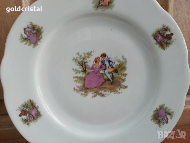 Полски порцелан чинии плитки, снимка 4 - Антикварни и старинни предмети - 36845091