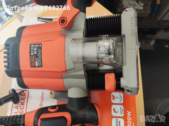 оберфреза black decker kw1200e-qs, снимка 2 - Други инструменти - 51040297