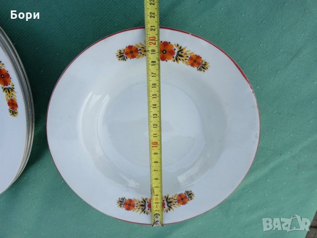 Български порцелан чинии плата, снимка 6 - Чинии - 35507631