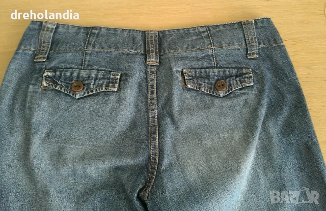 Дънки - широк крачол, снимка 4 - Дънки - 51469851