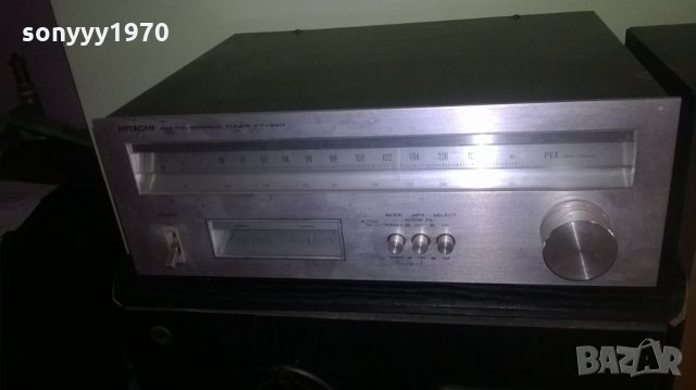 SOLD-ПОРЪЧАН-hitachi stereo tuner-japan-внос швеицария, снимка 9 - Ресийвъри, усилватели, смесителни пултове - 26273529