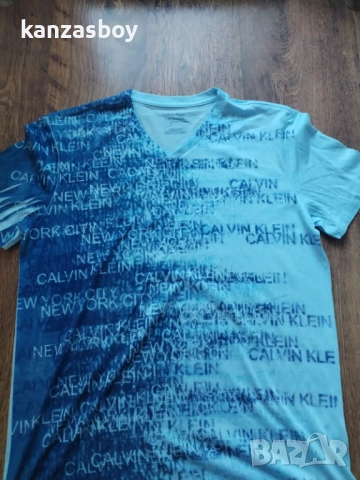 calvin klein - страхотна мъжка тениска L, снимка 5 - Тениски - 52433106