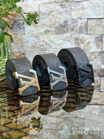 колани от естествена кожа в кутия louis vuitton, снимка 8 - Колани - 50768188