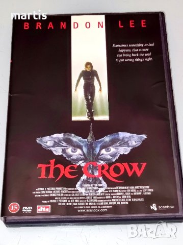 The Crow dvd Бг.суб, снимка 1 - DVD филми - 43897157