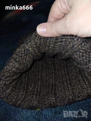 Мъжка шапка.Ръчно плетево, снимка 2 - Други - 53080939