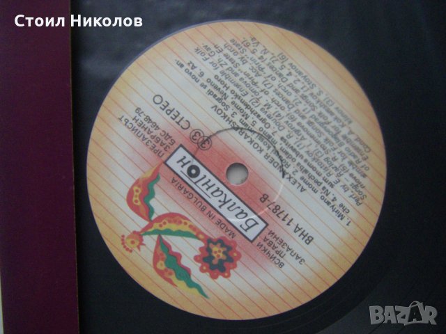 ВНА 11786/7 - Александър Кокарешков ‎– Пирински песни - двойна плоча , снимка 8 - Грамофонни плочи - 34908381