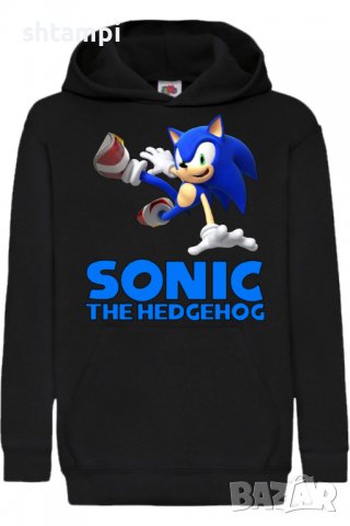 Детски Суитчър/Суитшърт Sonic 4,Соник,Игра,Подарък,Изненада,Забавление,Рожден Ден