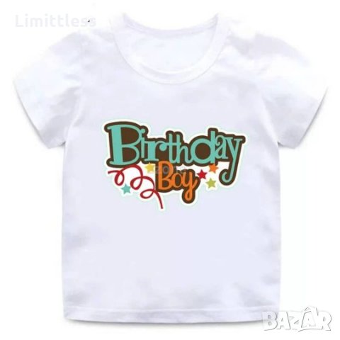 Детски тениски с цифра за рожден ден , снимка 6 - Детски тениски и потници - 26346575