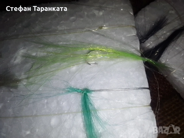 чепаретата със 10 куки с дълго рамо и ламета за чернокоп и костур с, снимка 4 - Такъми - 52192747