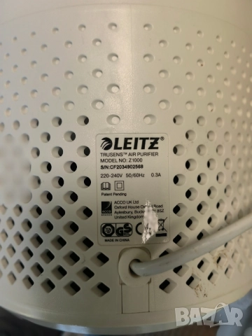 Пречиствател на въздух Leitz TruSens Z-1000, снимка 3 - Овлажнители и пречистватели за въздух - 52223238