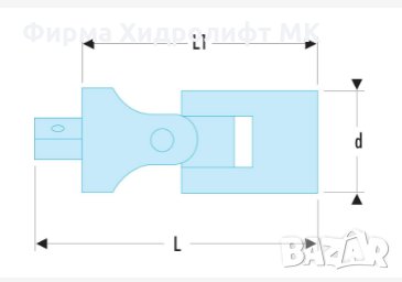 FACOM R.240A Кардан 1/4" , снимка 2 - Гедорета - 32606509