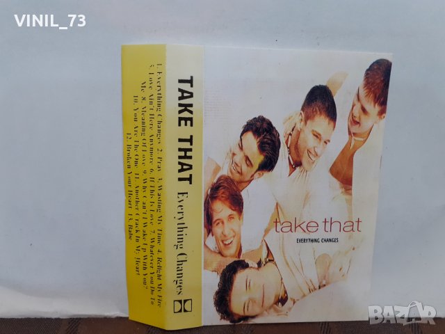 Take That ‎– Everything Changes, снимка 3 - Аудио касети - 32372276