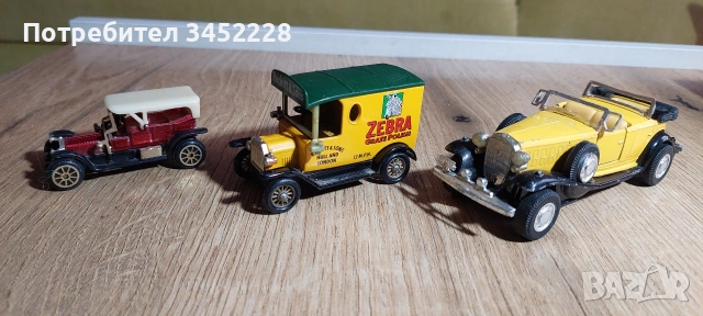 колички метални за колекционери 3 броя отлични 