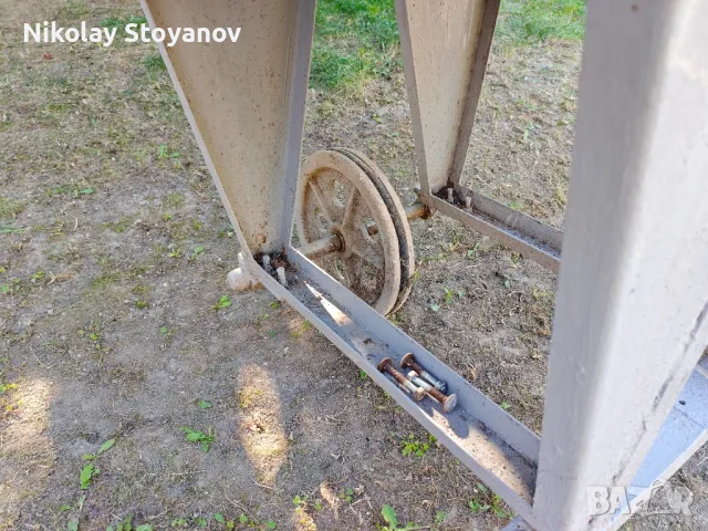 Барбекю: Скара + маса + колело. Подвижно, снимка 5 - Скари - 47728202