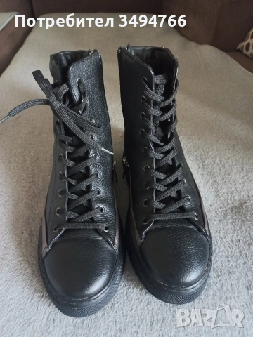 Дамски боти,естествена кожа 37-ми номер, снимка 3 - Дамски боти - 53163186