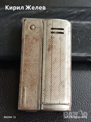 Винтидж ретро бензинова запалка IMCO AUSTRIA рядка работи за КОЛЕКЦИОНЕРИ 51037