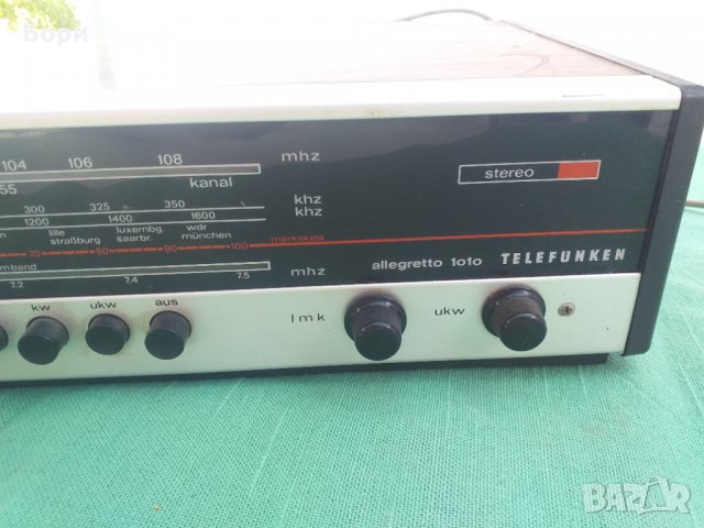 TELEFUNKEN allegretto 1010 Ресийвър, снимка 4 - Ресийвъри, усилватели, смесителни пултове - 33568832