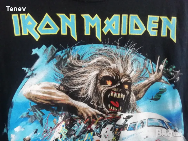 Iron Maiden Flight 666 2008 2009 Exclusive оригинална тениска размер М , снимка 14 - Тениски - 50130325