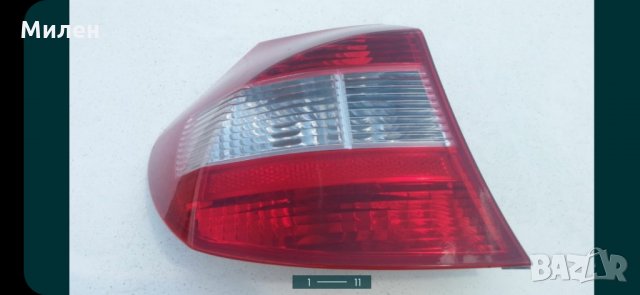 Ляв Стоп.BMW.E87/E81. 2004-2009 Година .БМВ.1 Серия.Забележка Пукнатина. 