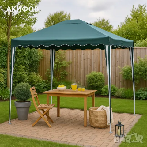 Градинска шатра Muhler G1017 300x400xH250см, снимка 2 - Градински мебели, декорация  - 50309320