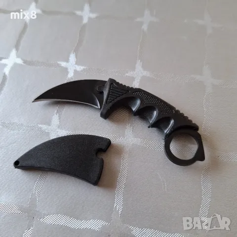 Мини нож карамбит ключодържател , снимка 4 - Ножове - 50175877