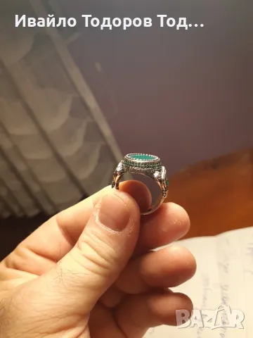 Мъжки бутиков сребърен пръстен ръчна изработка , снимка 13 - Пръстени - 48372546